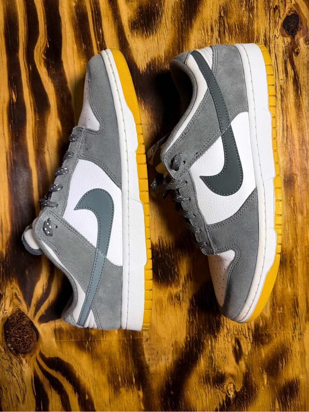 Nike Dunk low smoke grey gum 3m swoosh
